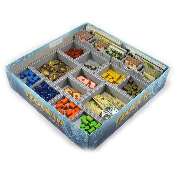 Folded Space: Board Game Insert for Tzolkin, Including Tribes & Prophecies Expansion