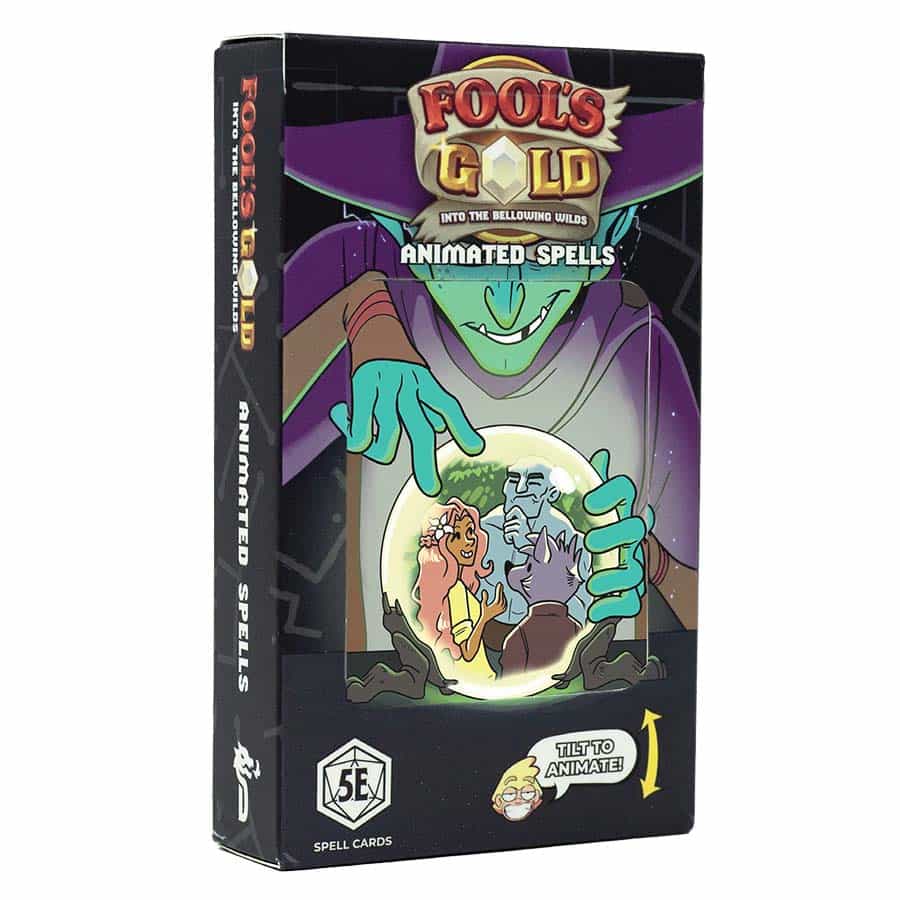 Fool's Gold Animated Spell Reference Cards