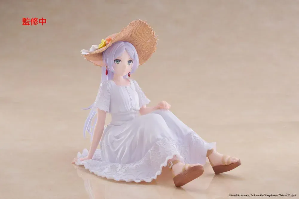 Frieren: Beyond Journey's End: Frieren (Summer Dress Ver.) - Desktop Cute Figure (Pre-Order)