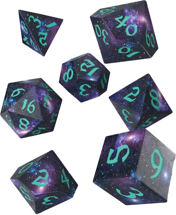 Full Art Dice Set: Stardust Nebula