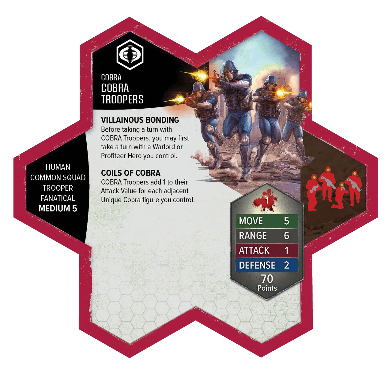 G.I. JOE Heroscape: COBRA Troopers & COBRA Flight Pod Common Army Expansion [Unpainted Edition] - Image 5
