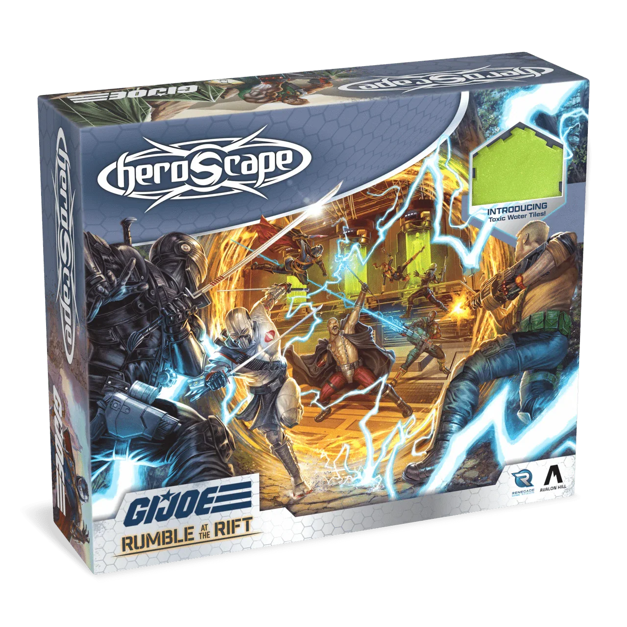 G.I. JOE Heroscape: Rumble at the Rift Battle Box [Unpainted Edition]