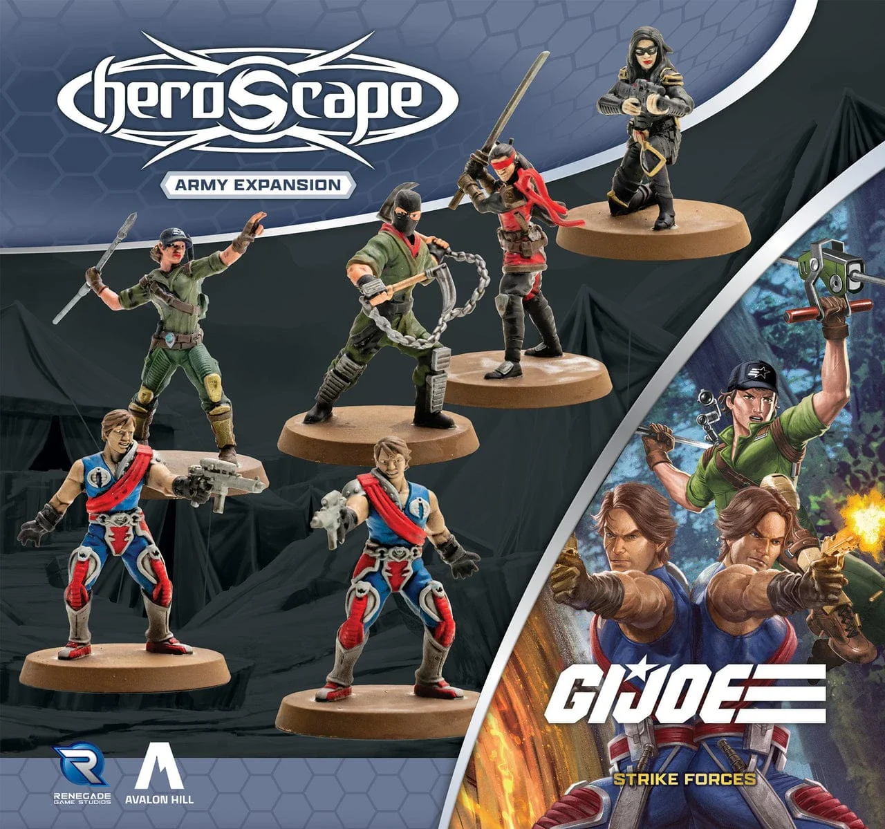 G.I. JOE Heroscape: Strike Forces Army Expansion [Unpainted Edition] - Image 2