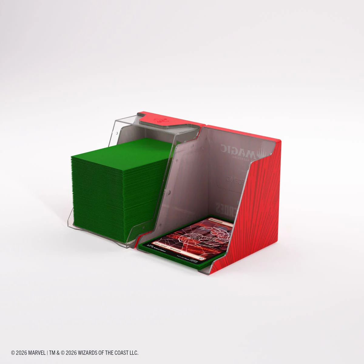 Gamegenic: Bastion 100+ XL - Magic the Gathering | Marvel Super Heroes - Comic Burst Red (Pre-Order) - Image 6