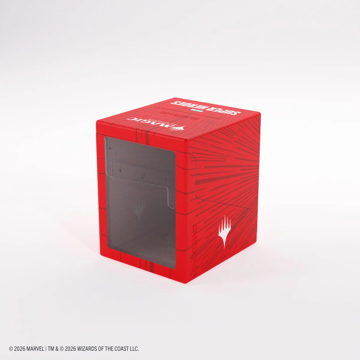 Gamegenic: Bastion 100+ XL - Magic the Gathering | Marvel Super Heroes - Comic Burst Red (Pre-Order) - Image 8