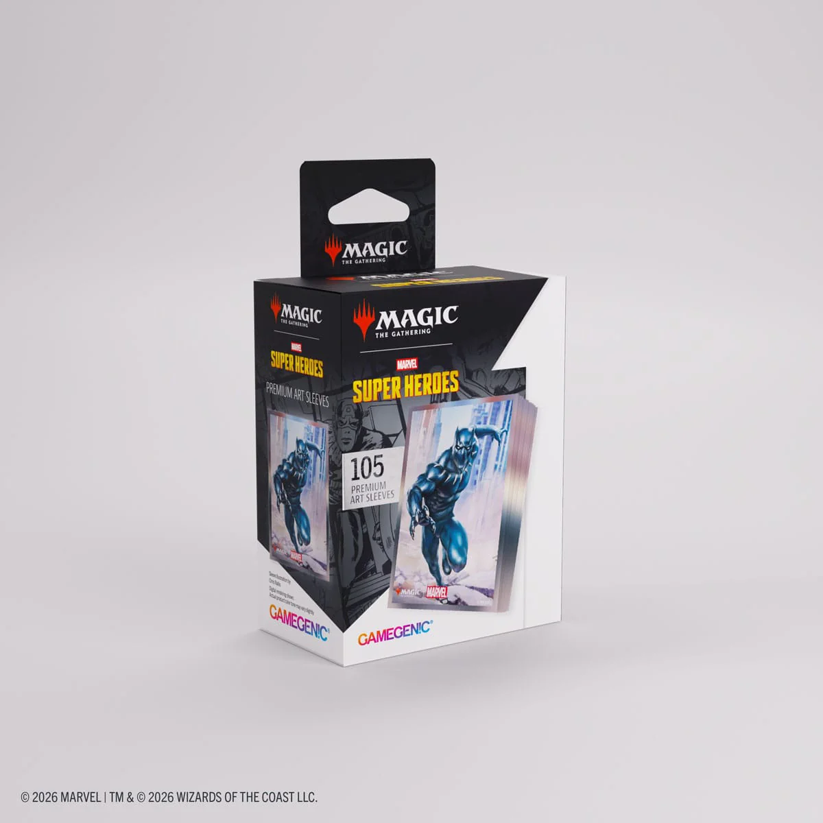 Gamegenic: Premium Art Sleeves - Magic the Gathering | Marvel Super Heroes - Black Panther (Pre-Order)