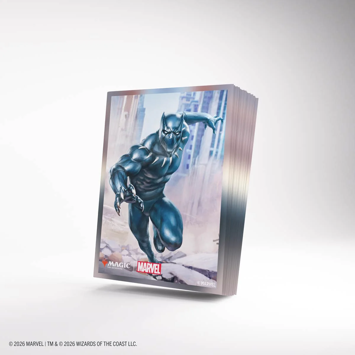 Gamegenic: Premium Art Sleeves - Magic the Gathering | Marvel Super Heroes - Black Panther (Pre-Order) - Image 3