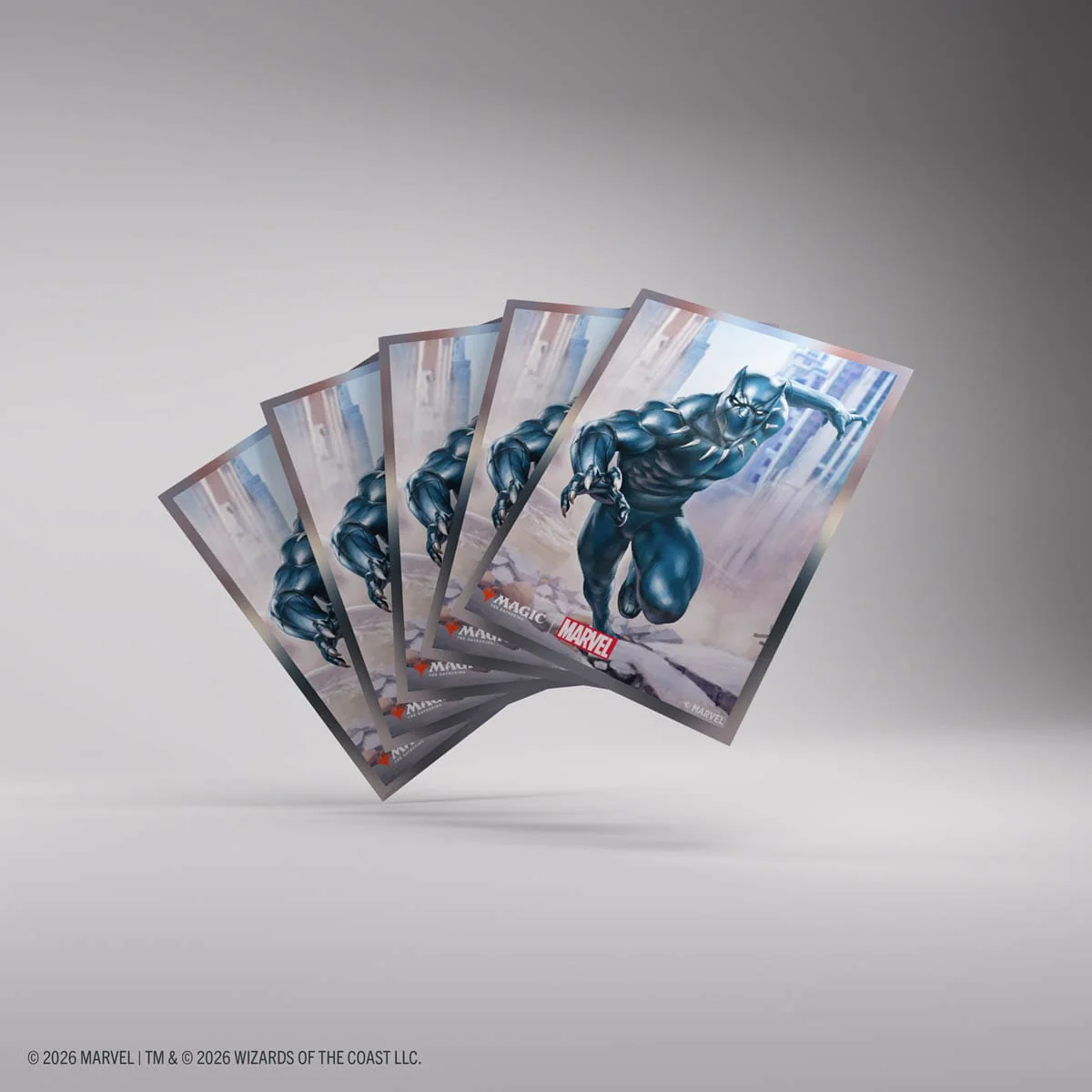 Gamegenic: Premium Art Sleeves - Magic the Gathering | Marvel Super Heroes - Black Panther (Pre-Order) - Image 5