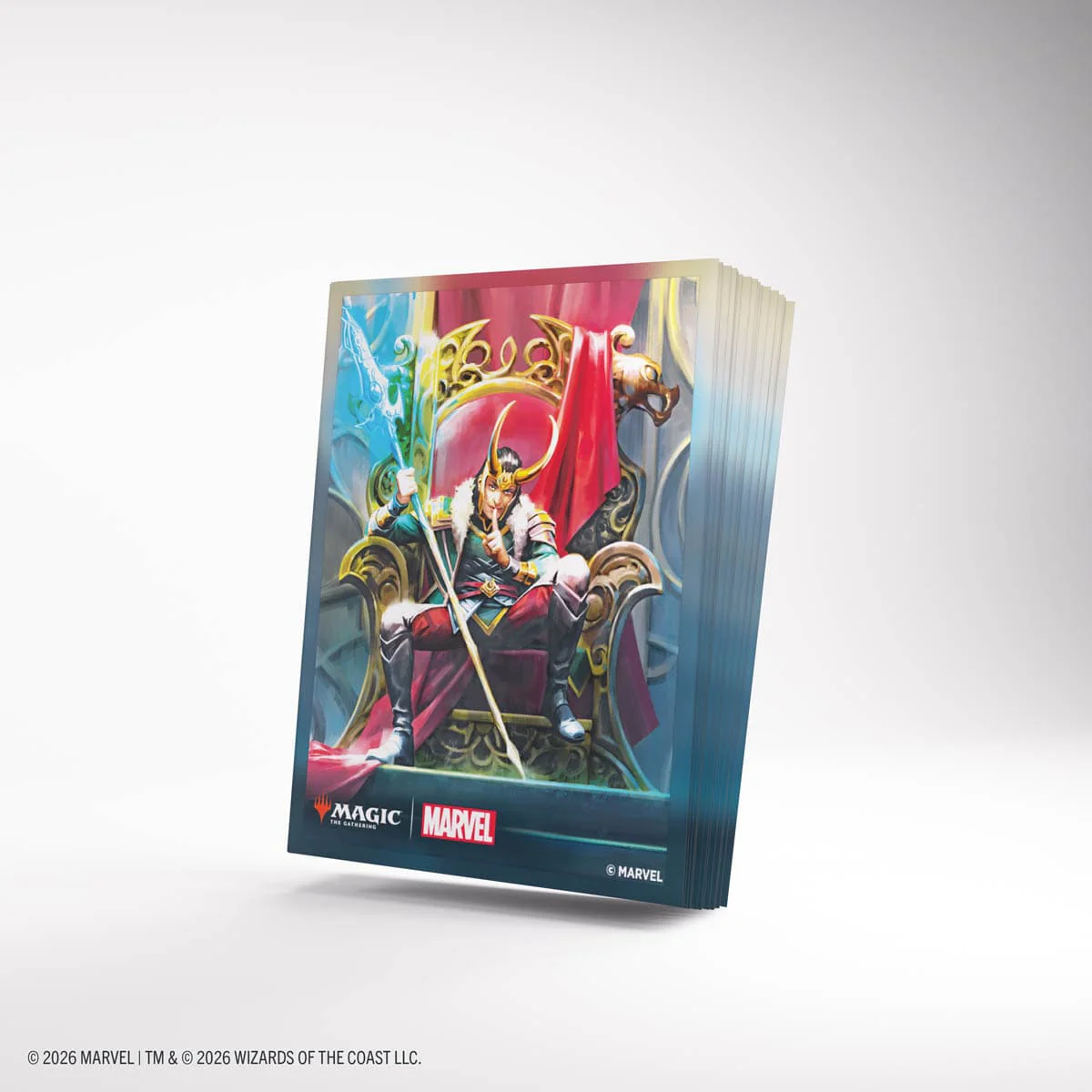 Gamegenic: Premium Art Sleeves - Magic the Gathering | Marvel Super Heroes - Loki Laufeyson (Pre-Order) - Image 2