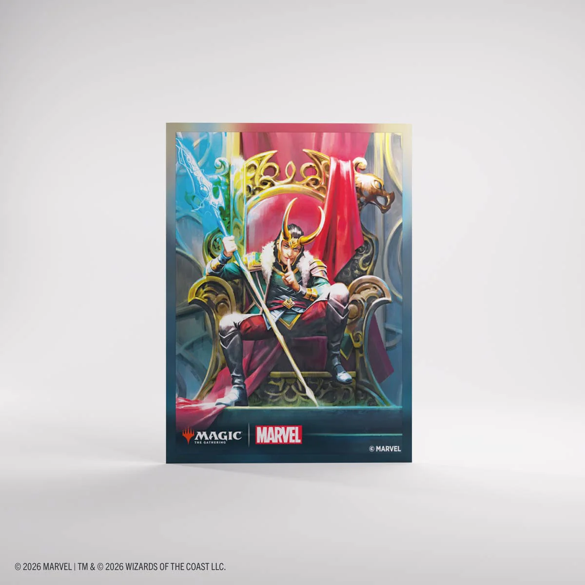 Gamegenic: Premium Art Sleeves - Magic the Gathering | Marvel Super Heroes - Loki Laufeyson (Pre-Order) - Image 3