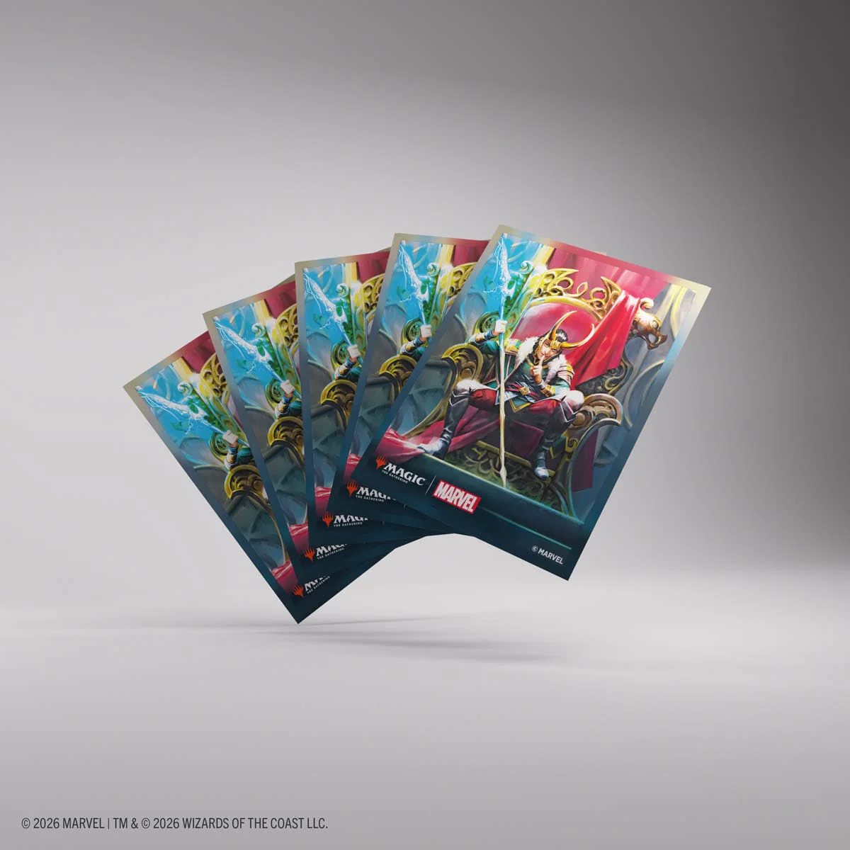 Gamegenic: Premium Art Sleeves - Magic the Gathering | Marvel Super Heroes - Loki Laufeyson (Pre-Order) - Image 4