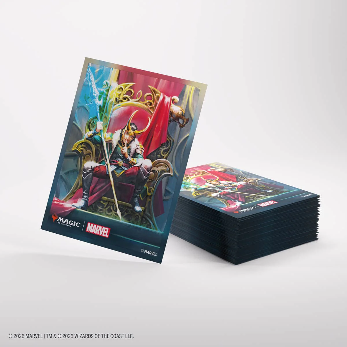 Gamegenic: Premium Art Sleeves - Magic the Gathering | Marvel Super Heroes - Loki Laufeyson (Pre-Order) - Image 5