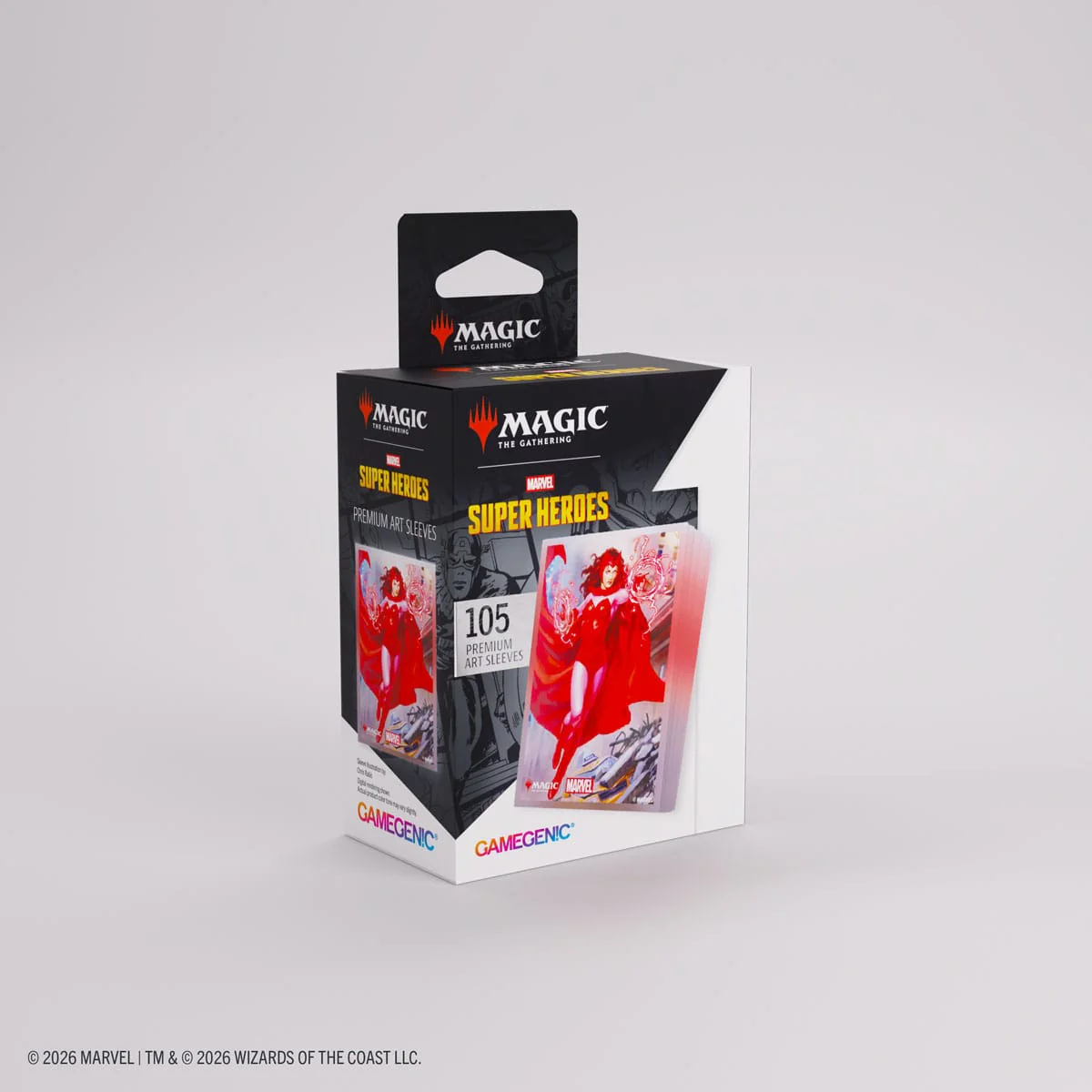 Gamegenic: Premium Art Sleeves - Magic the Gathering | Marvel Super Heroes - Scarlet Witch (Pre-Order)