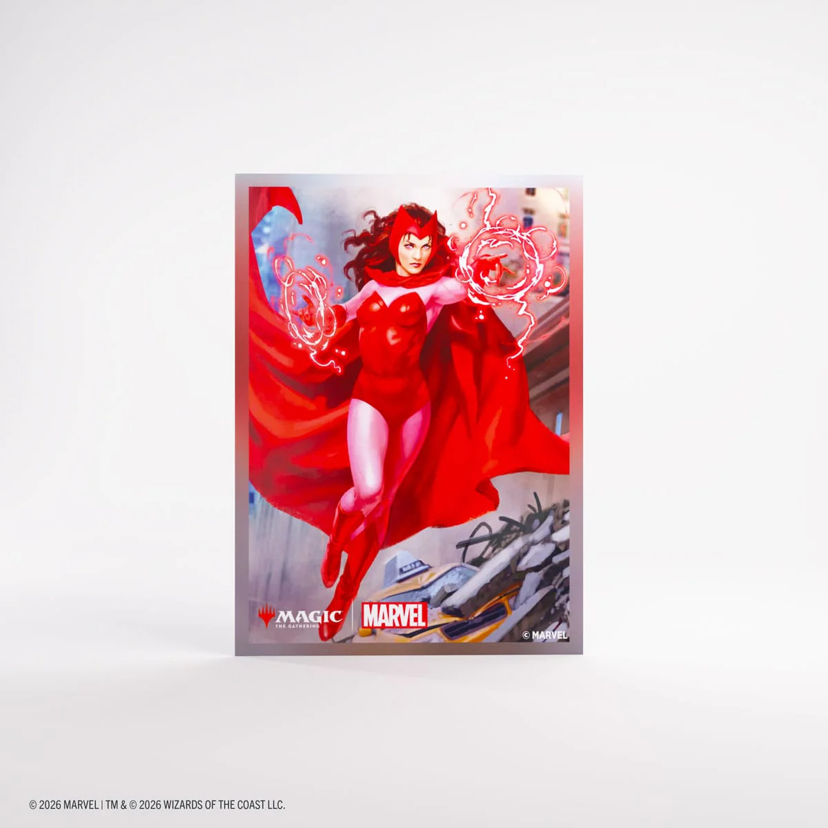Gamegenic: Premium Art Sleeves - Magic the Gathering | Marvel Super Heroes - Scarlet Witch (Pre-Order) - Image 3