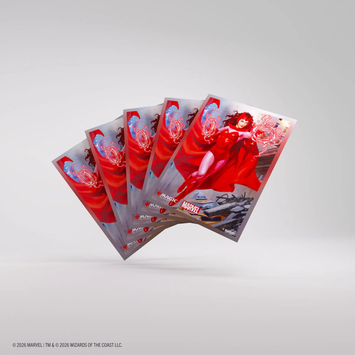 Gamegenic: Premium Art Sleeves - Magic the Gathering | Marvel Super Heroes - Scarlet Witch (Pre-Order) - Image 4