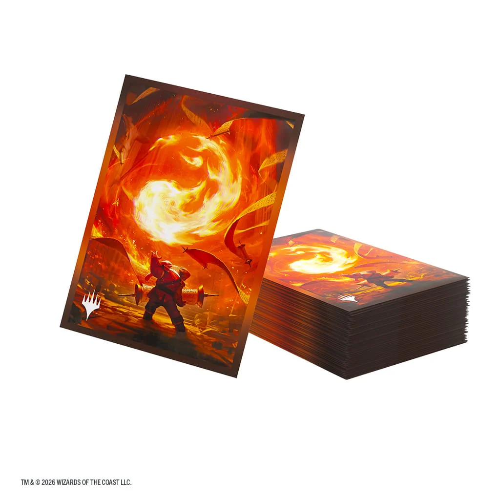 Gamegenic: Premium Art Sleeves - Magic the Gathering | Secrets of Strixhaven - Mountain