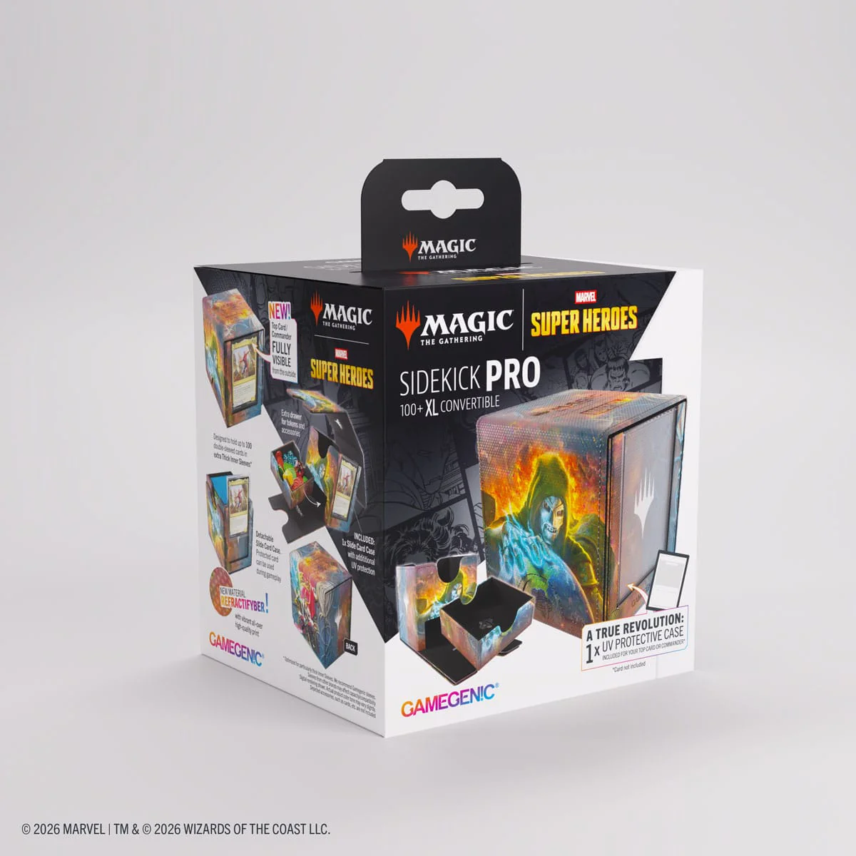 Gamegenic: Sidekick PRO 100+ XL - Magic the Gathering | Marvel Super Heroes - Doom Reigns Supreme/Loki Laufeyson (Pre-Order)