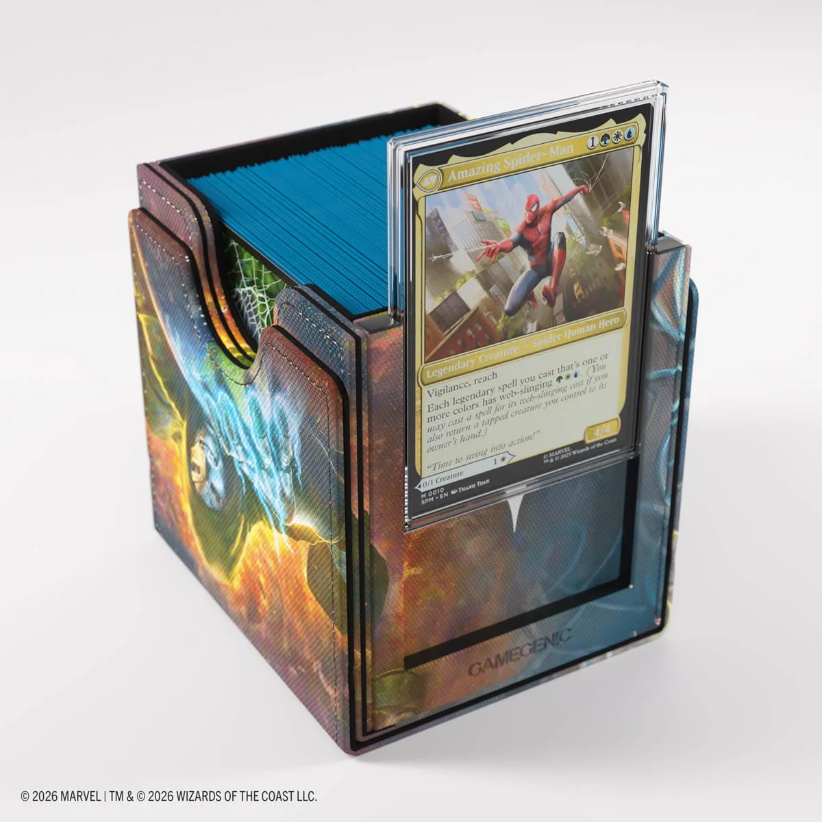 Gamegenic: Sidekick PRO 100+ XL - Magic the Gathering | Marvel Super Heroes - Doom Reigns Supreme/Loki Laufeyson (Pre-Order) - Image 11