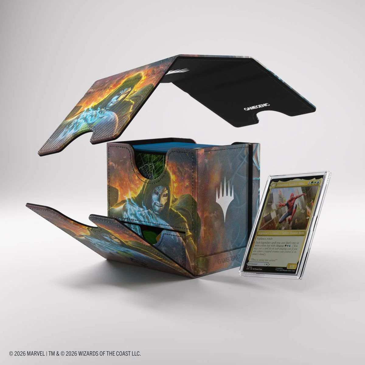 Gamegenic: Sidekick PRO 100+ XL - Magic the Gathering | Marvel Super Heroes - Doom Reigns Supreme/Loki Laufeyson (Pre-Order) - Image 2