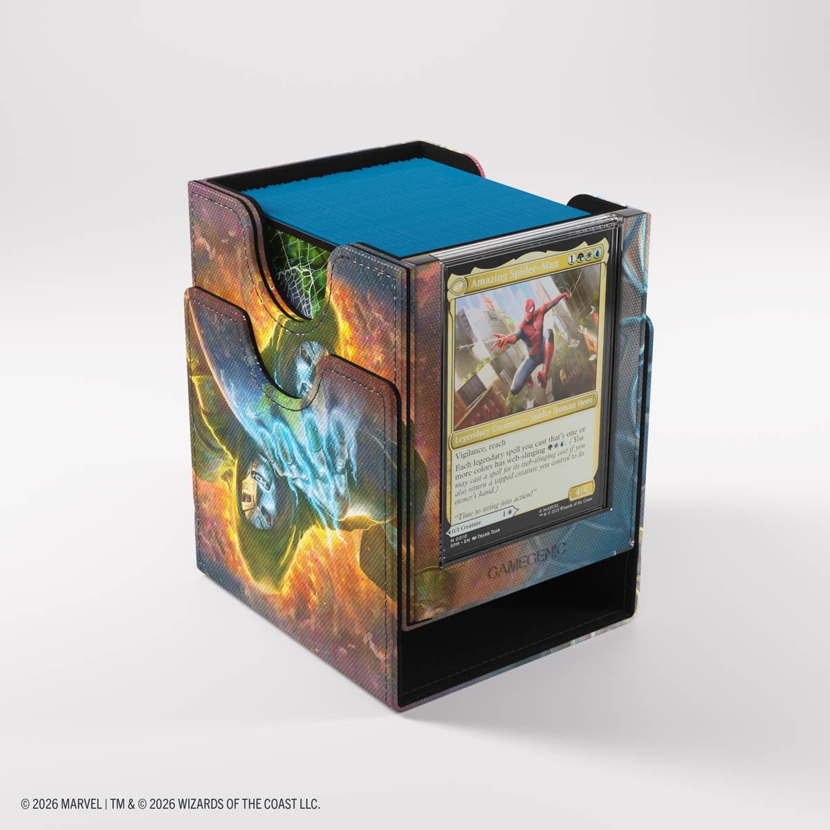 Gamegenic: Sidekick PRO 100+ XL - Magic the Gathering | Marvel Super Heroes - Doom Reigns Supreme/Loki Laufeyson (Pre-Order) - Image 7