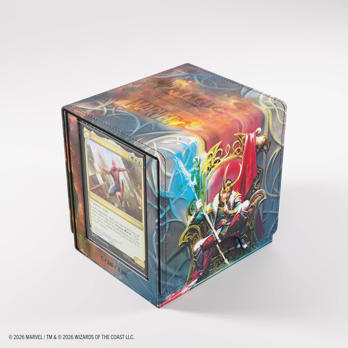 Gamegenic: Sidekick PRO 100+ XL - Magic the Gathering | Marvel Super Heroes - Doom Reigns Supreme/Loki Laufeyson (Pre-Order) - Image 8