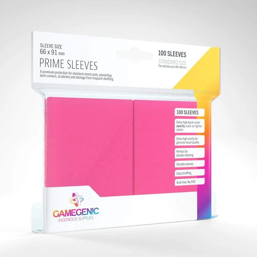 Gamegenic: Sleeves - Pink Prime