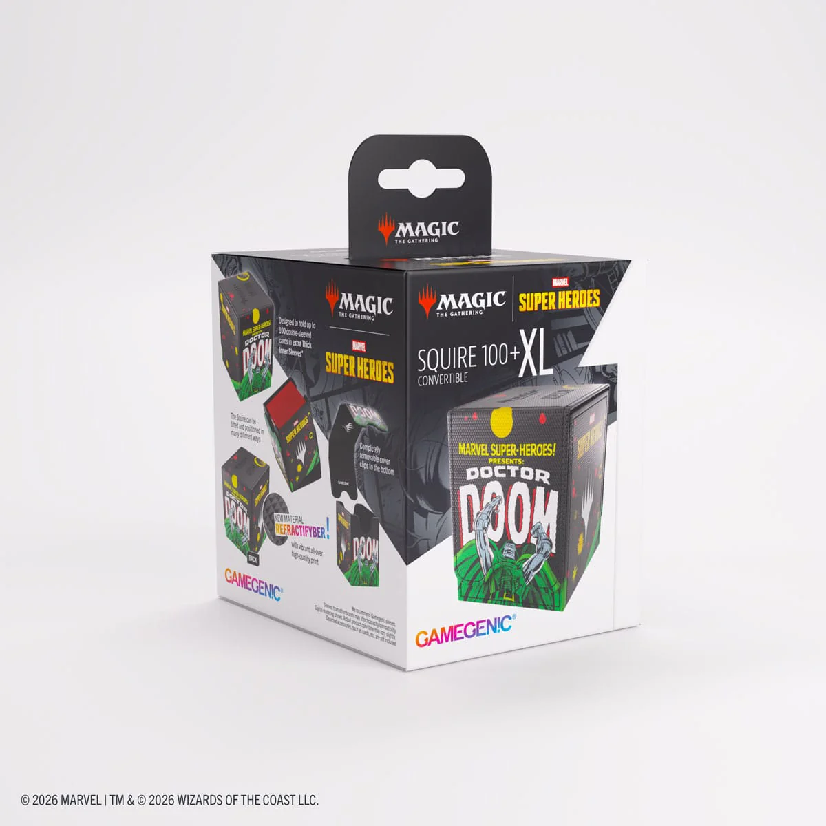 Gamegenic: Squire 100+ XL - Magic the Gathering | Marvel Super Heroes - Doctor Doom (Pre-Order)