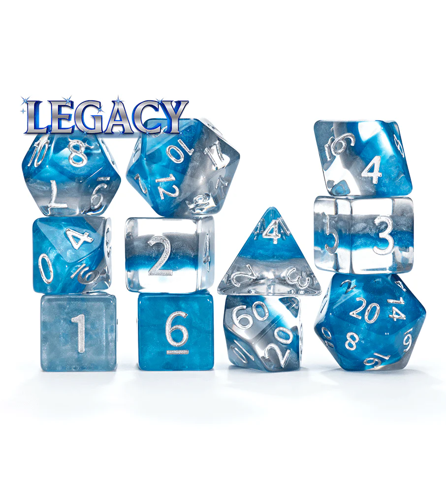 Gate Keeper Games 11 Die Set: Eclipse Dice - Legacy