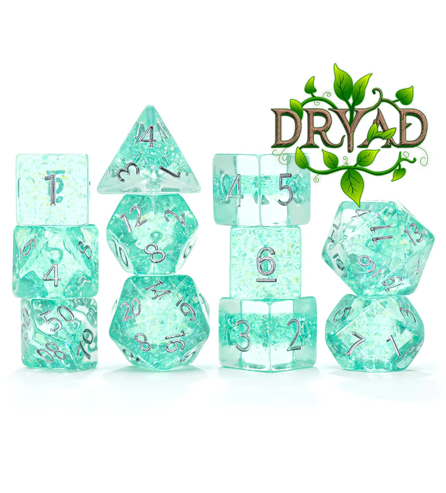 Gate Keeper Games 11 Die Set: Holographic Dice - Dryad
