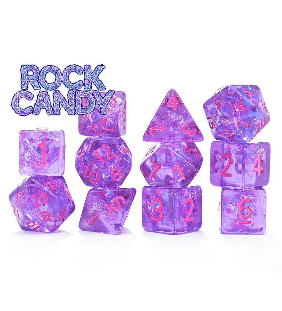 Gate Keeper Games 11 Die Set: Inclusion Dice - Rock Candy
