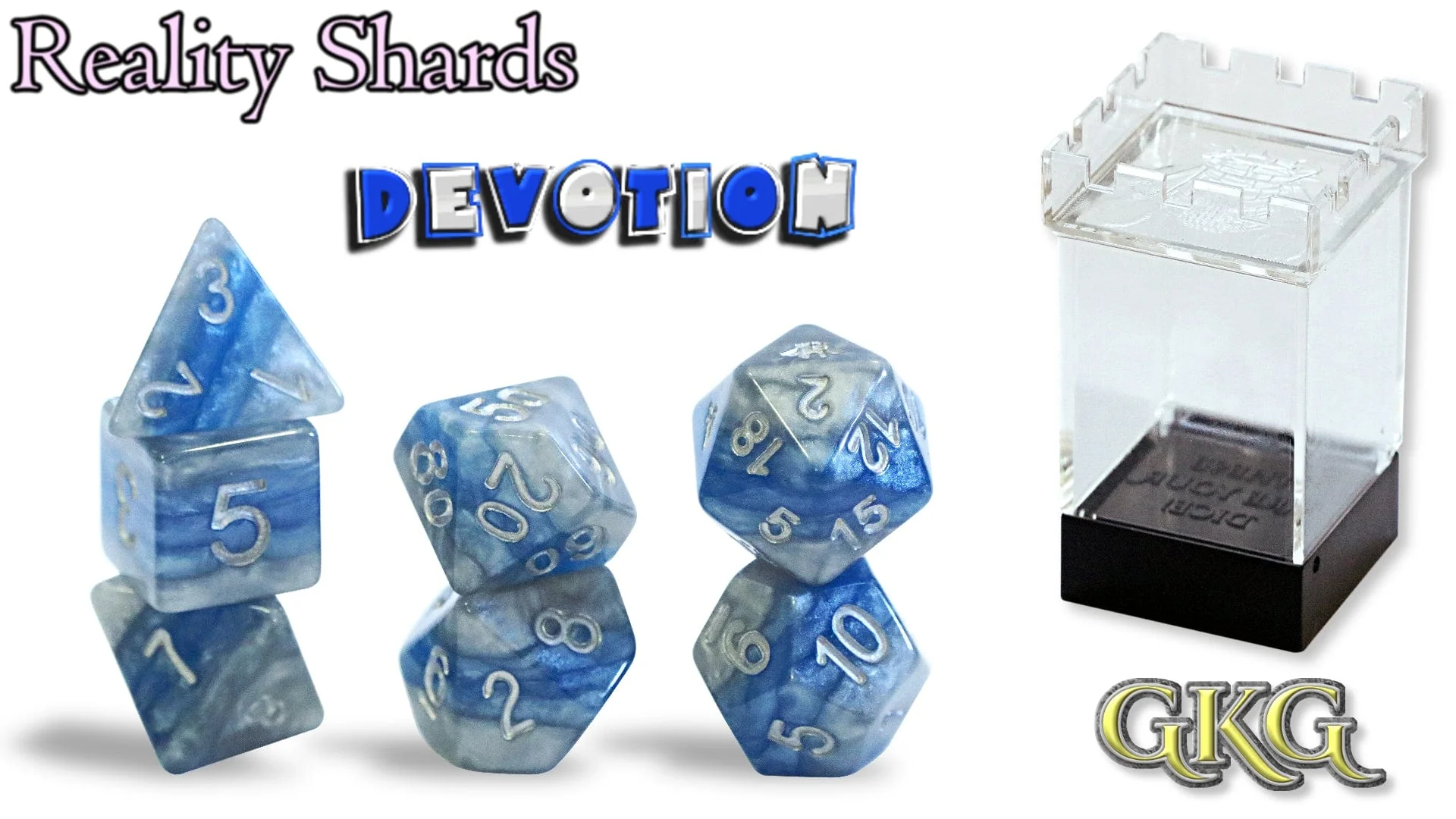 Gate Keeper Games 11 Die Set: Reality Shards - Devotion