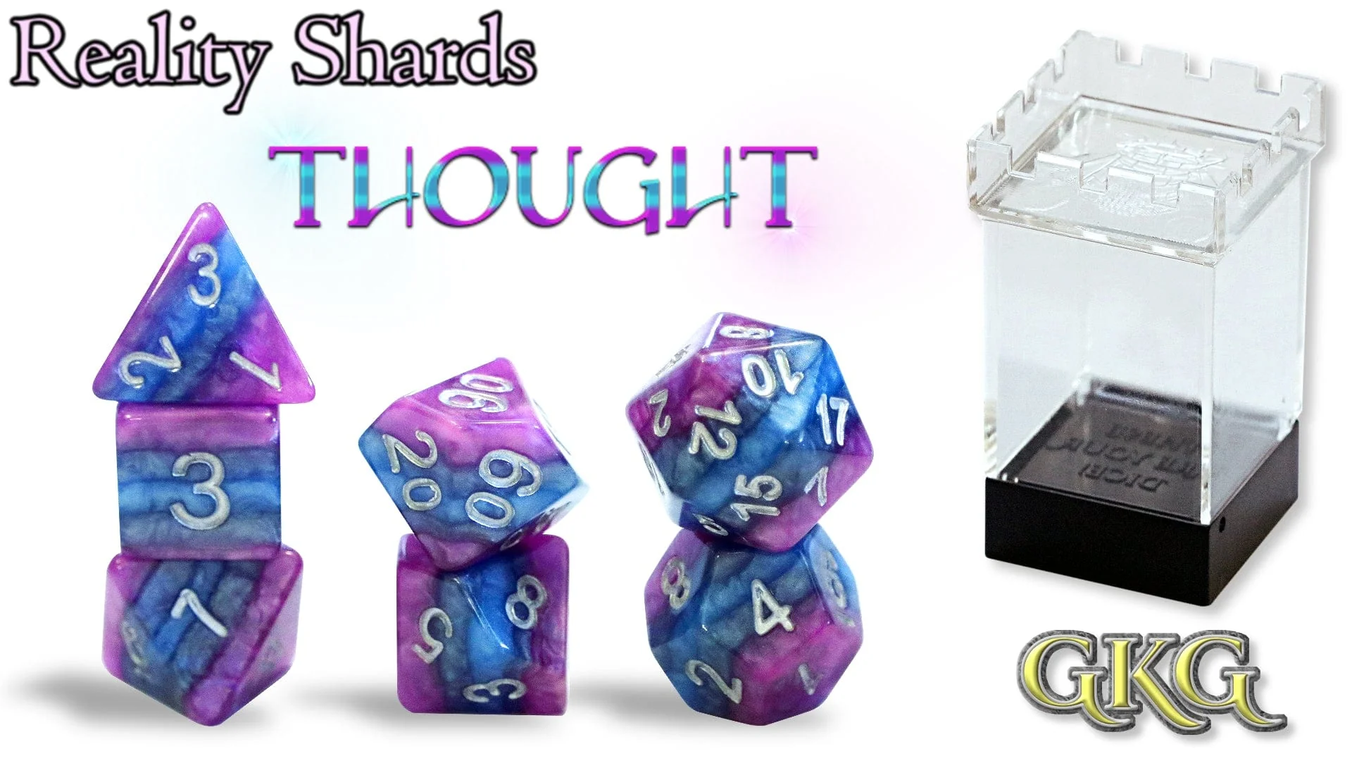 Gate Keeper Games 11 Die Set: Reality Shards - Thought
