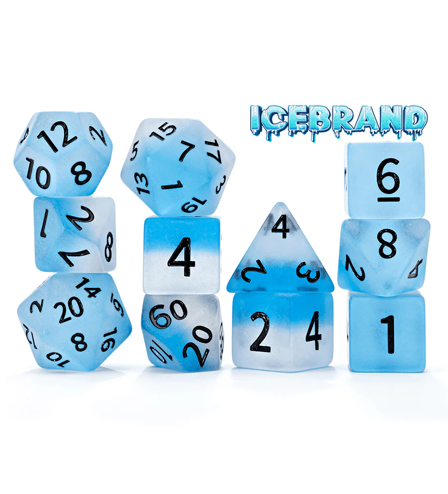 Gate Keeper Games 11 Die Set: Sea Glass - Icebrand