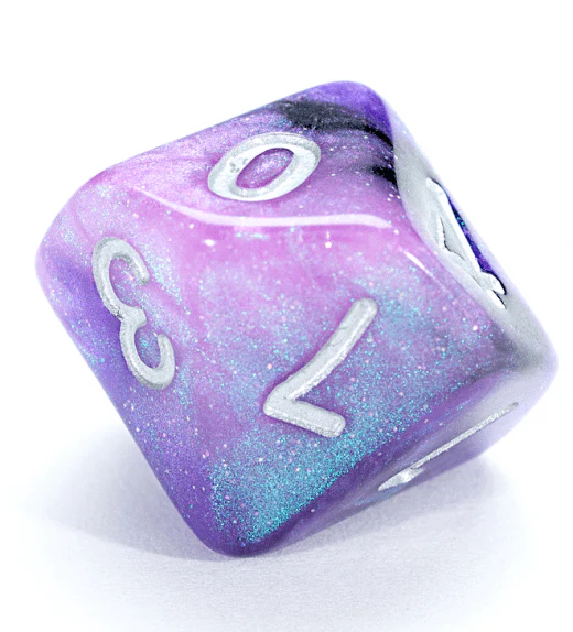 Gate Keeper Games Set of 10 D10: Aether Dice - Galaxy