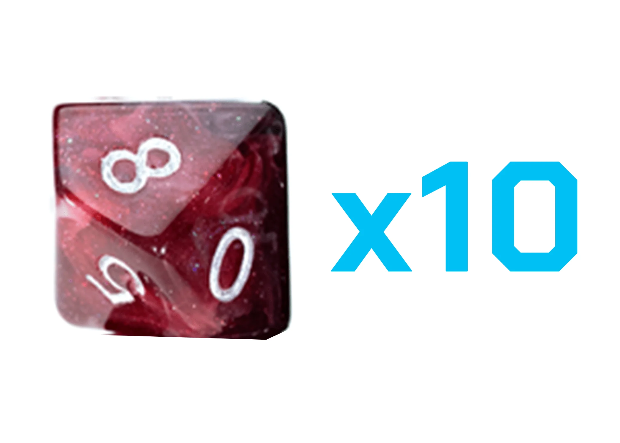 Gate Keeper Games Set of 10 D10: Aether Dice - Plague