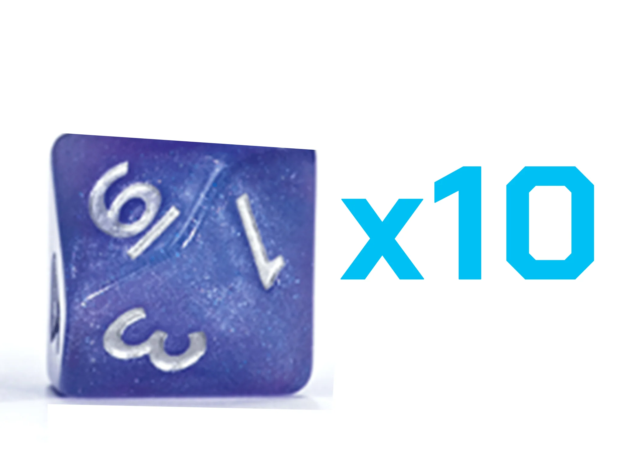Gate Keeper Games Set of 10 D10: Chromomancy Dice - Heaven and Earth