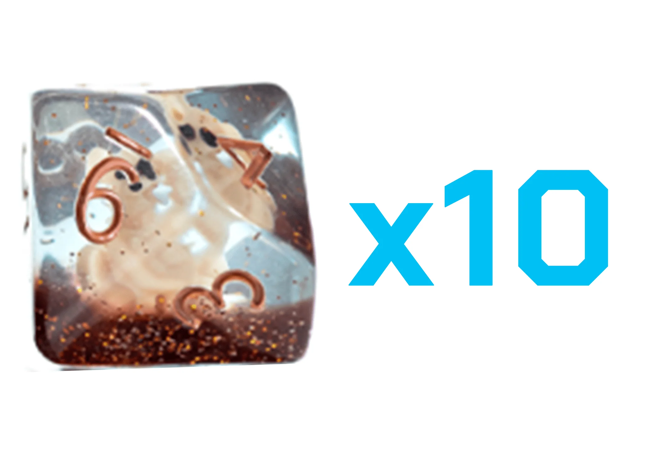 Gate Keeper Games Set of 10 D10: Inclusion Dice - Puppy Dice