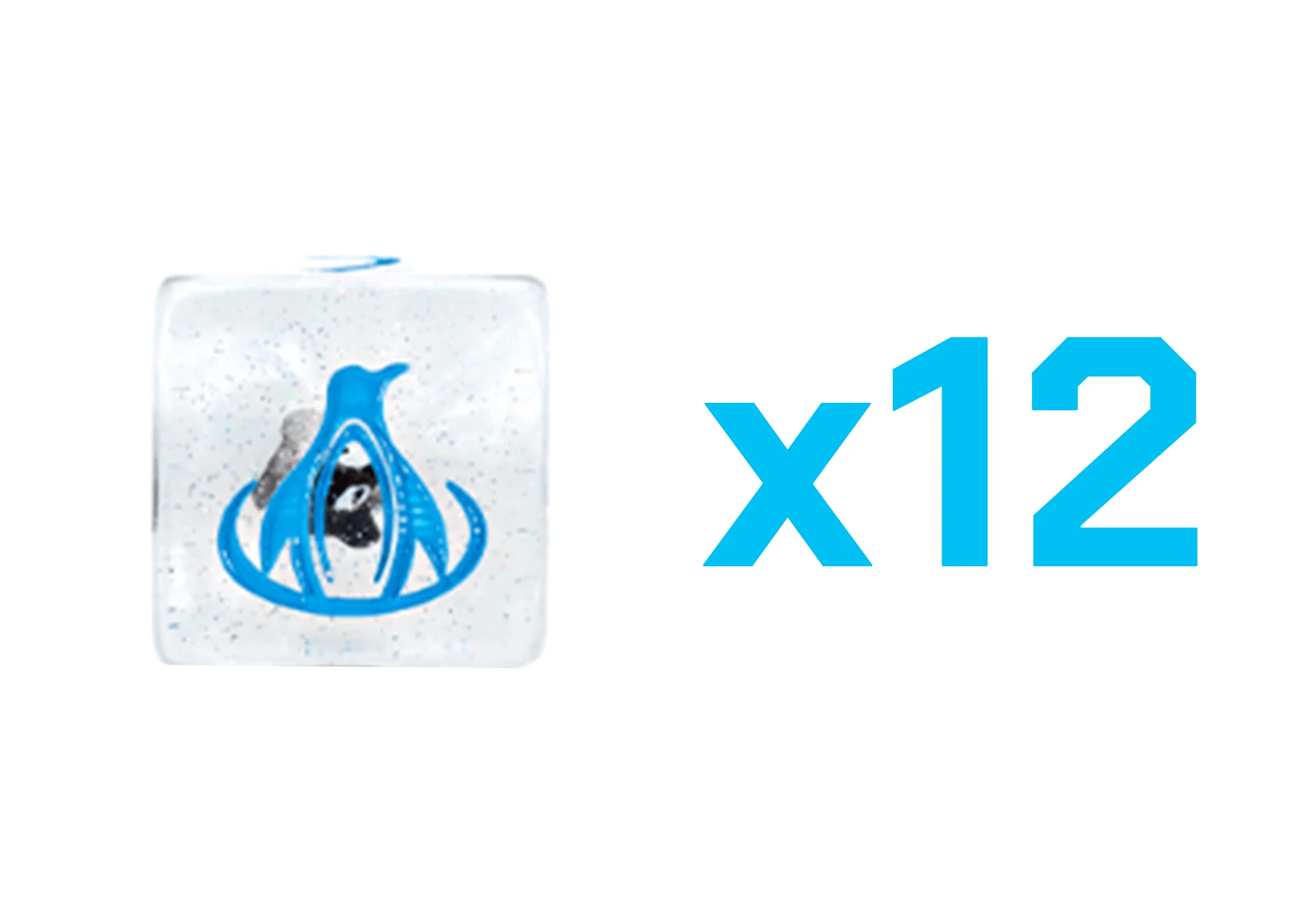 Gate Keeper Games Set of 12 D6: Inclusion Dice - Penguin Dice
