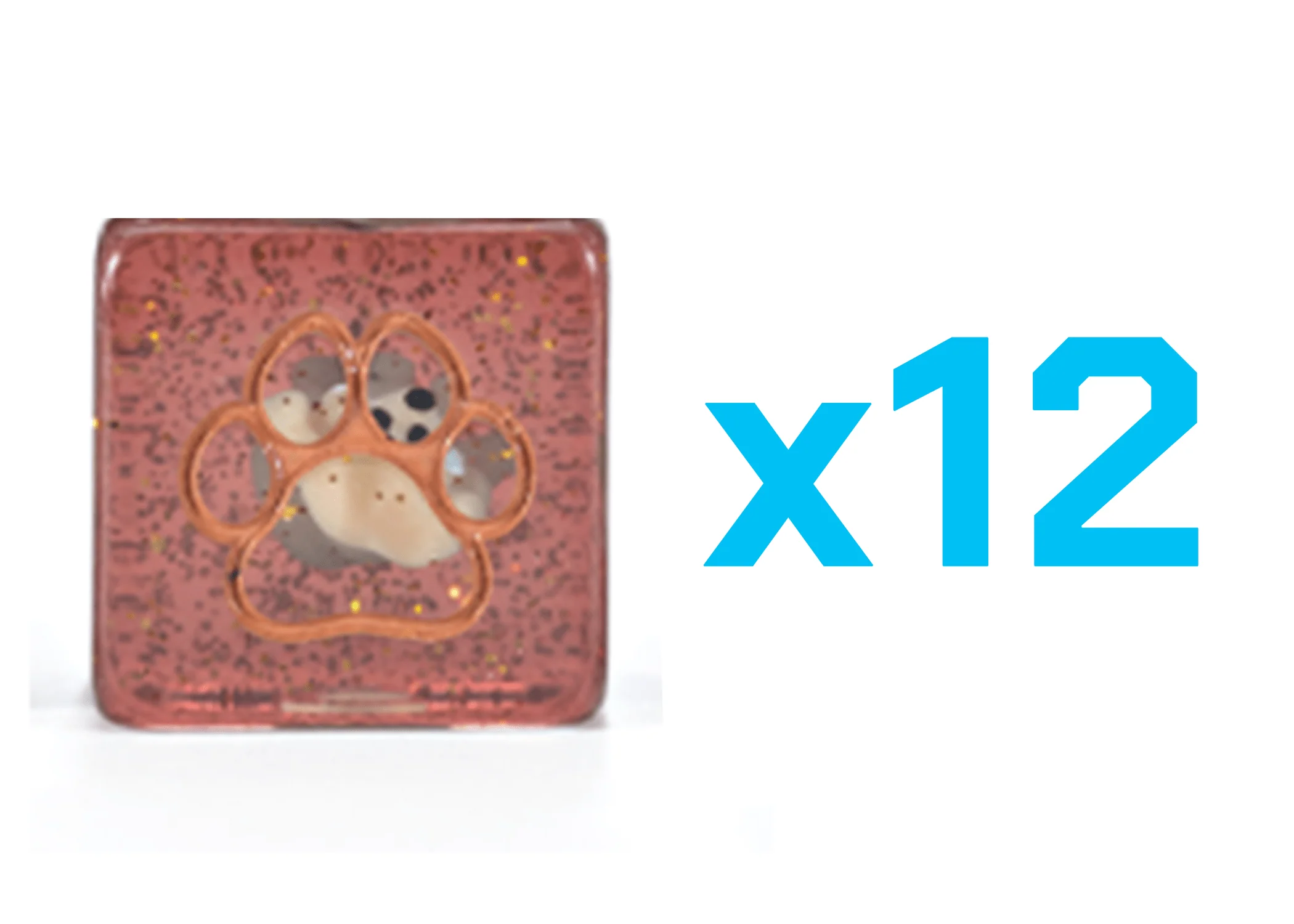 Gate Keeper Games Set of 12 D6: Inclusion Dice - Puppy Dice