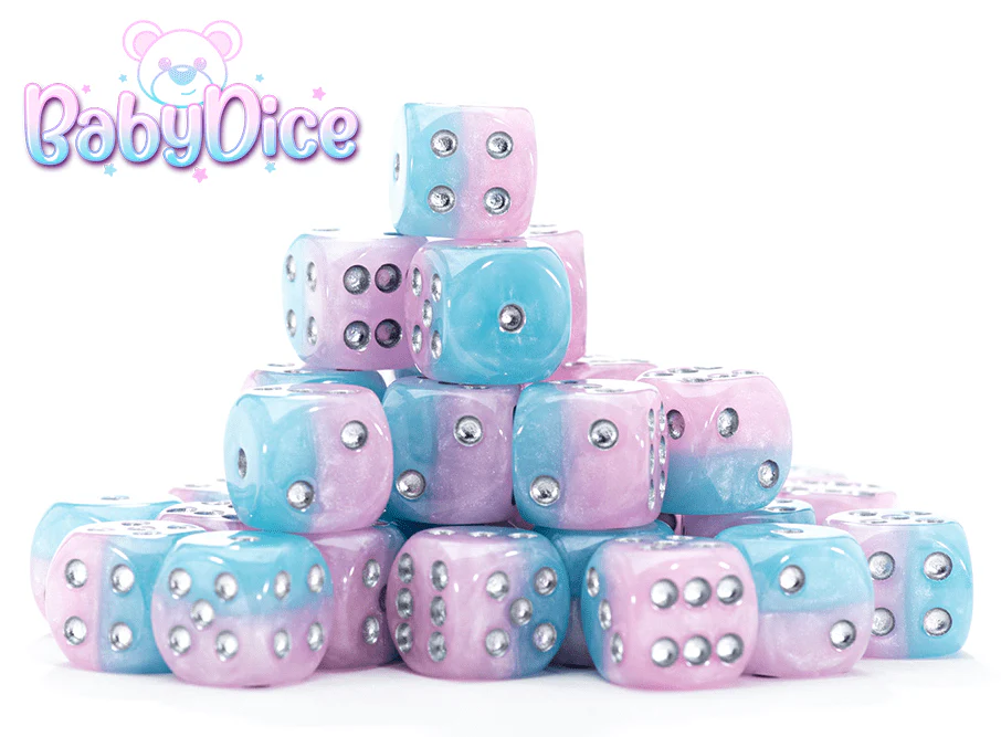 Gate Keeper Games Set of 36 D6: Inminity Dice - Baby Dice