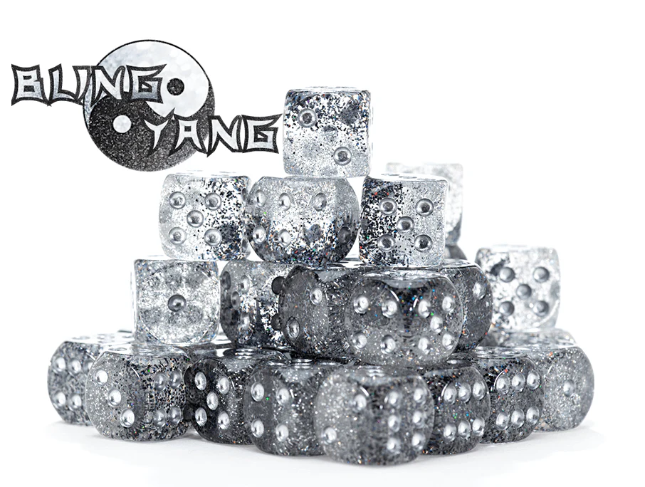 Gate Keeper Games Set of 36 D6: Inminity Dice - Bling Yang