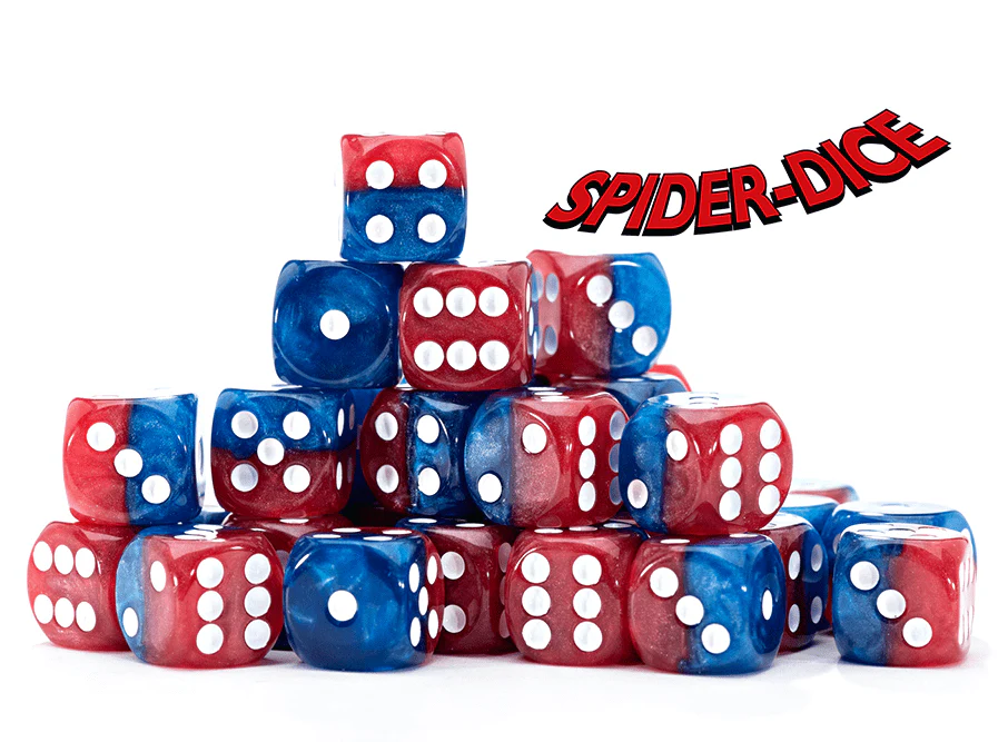 Gate Keeper Games Set of 36 D6: Inminity Dice - Spider-Dice