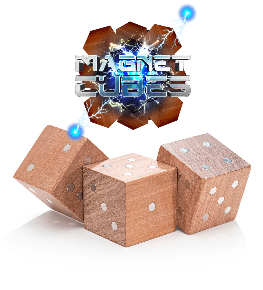 Gate Keeper Games: Specialty Wood Dice - Magnet Cubes