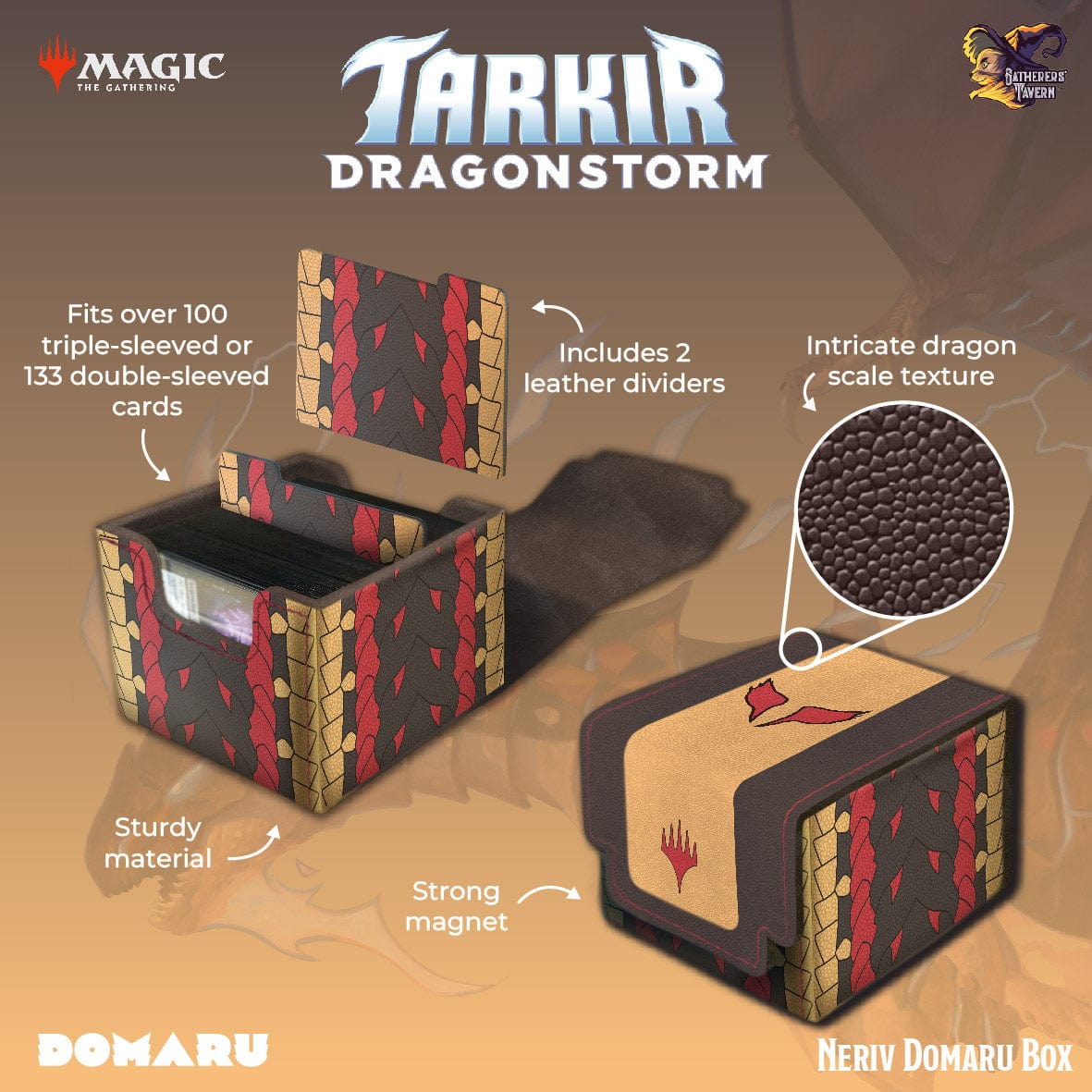 Gatherers' Tavern MTG Tarkir Dragonstorm Domaru Box - Neriv - Image 2