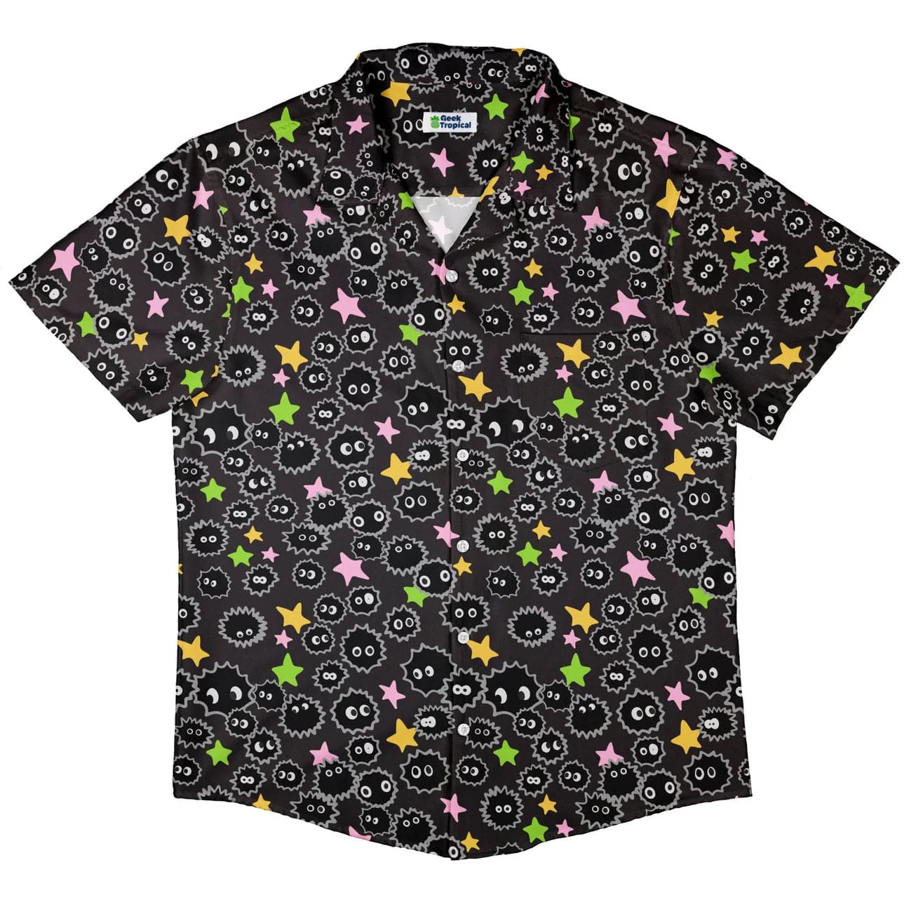 Geek Tropical: Sootsprites Anime Button Up Shirt