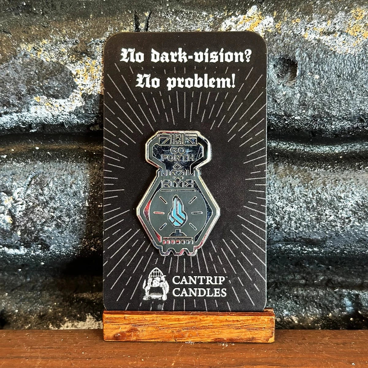 Go Forth Lantern Enamel Pin - Image 3