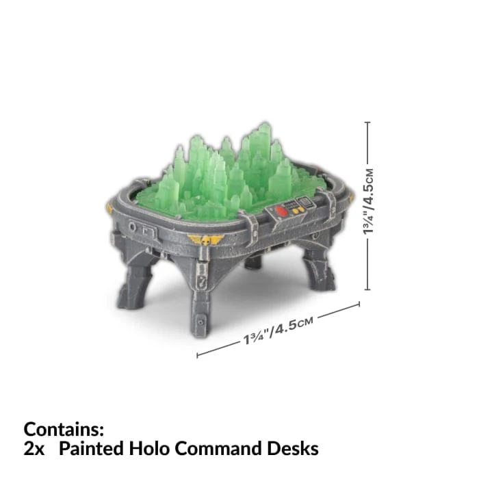 Battlefield in a Box: Gothic Sector: Castograd Holo Command Desks - Image 3