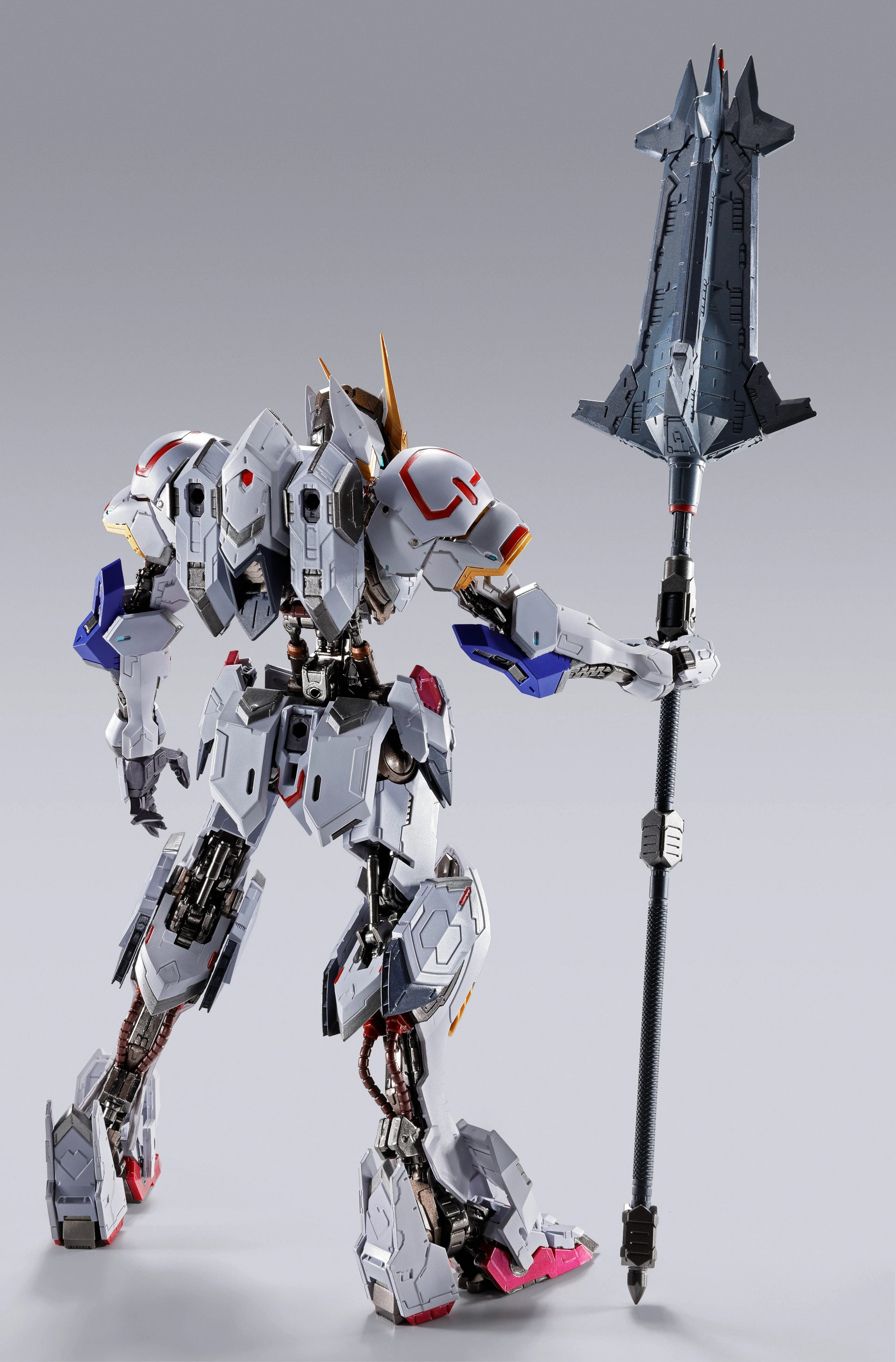 Gundam: Barbatos (4th Form) + Boomerang Mace Gundam - Tamashii Nations Metal Build - Image 2