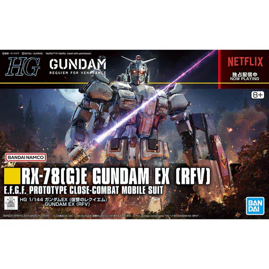 Gunpla: Gundam EX - "Requiem for Vengeance", HG 1/144