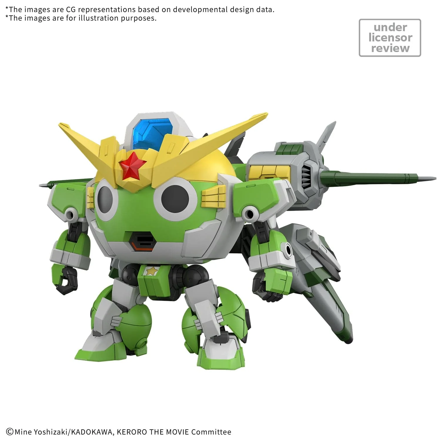 Gunpla: Gundam "New Keroro Robot Gundam Model Kit", HG (Pre-Order)